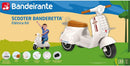 Scooter Banderetta Eletrica 6V Off White Bandeirante