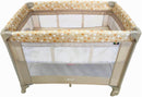 Berço Portátil Infantil Cercado Desmontável Lune Maxi Baby (Bege)