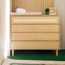 Cômoda Bebê com telinha 4 gavetas Linha Paglia Quate