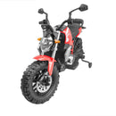 Motocross Elétrica Infantil Prime Baby 6V com Rodas Resistentes, Até 30Kg, 3 a 8 Anos – Motinha Elétrica Infantil com Bateria Recarregável e Velocidade Segura 5Km/h (Vermelho)