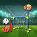 Golzinho + Cesta de Basquete Infantil 2 em 1 | Com Bola, Bomba e Rede – Movimento, Diversão e Desenvolvimento em Dobro!