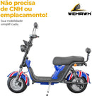 Moto Elétrica Wx-11 Wehawk 1000W 2 Lugares