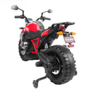Motocross Elétrica Infantil Prime Baby 6V com Rodas Resistentes, Até 30Kg, 3 a 8 Anos – Motinha Elétrica Infantil com Bateria Recarregável e Velocidade Segura 5Km/h (Vermelho)