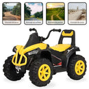 Quadriciclo Carrinho Elétrico Infantil Mini Carro Brinquedo Passeio Veículo com Controle Remoto Bateria 6v Recarregável