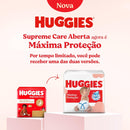 Huggies Supreme Care Fralda Descartável, Tecnologia Xtra-Flex, Canais em X, Máxima Proteção, XG, 140 Unidades